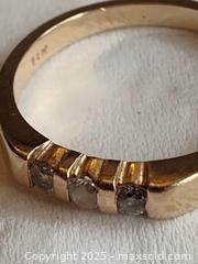 MaxSold Auction: Ring Gold, 14K - Oakville (Ontario, Canada) SELLER MANAGED Downsizing Online Auction - Pen Street