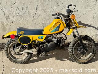 MaxSold Auction: Vintage 1983 Suzuki JR50 Mini Dirt Bike VIN# XD1102036 - Toronto (Ontario, Canada) PARTNER MANAGED Estate Sale Online Auction - Avenue Road