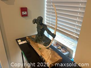 MaxSold Auction: Art Deco Carpier Bronze Sculpture - Vancouver (British Columbia, Canada) PARTNER MANAGED Commercial Liquidation Online Auction - East Kent Avenue S.
