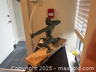 MaxSold Auction: Art Deco Carpier Bronze Sculpture - Vancouver (British Columbia, Canada) PARTNER MANAGED Commercial Liquidation Online Auction - East Kent Avenue S.
