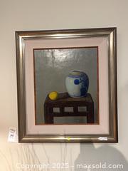 MaxSold Auction: Framed Zida Oil Painting - Vancouver (British Columbia, Canada) PARTNER MANAGED Commercial Liquidation Online Auction - East Kent Avenue S.