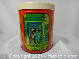 MaxSold Auction: 1960s FLUFF Co SHORTENING TIN - Ajax (Ontario, Canada) SELLER MANAGED Downsizing Online Auction - Noake Crescent