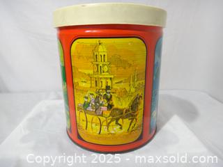 MaxSold Auction: 1960s FLUFF Co SHORTENING TIN - Ajax (Ontario, Canada) SELLER MANAGED Downsizing Online Auction - Noake Crescent
