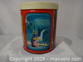 MaxSold Auction: 1960s FLUFF Co SHORTENING TIN - Ajax (Ontario, Canada) SELLER MANAGED Downsizing Online Auction - Noake Crescent