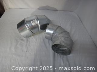 MaxSold Auction: 2 x 90 DEGREE STEEL PIPE ELBOWS 5&#34; - Ajax (Ontario, Canada) SELLER MANAGED Downsizing Online Auction - Noake Crescent
