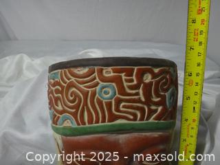 MaxSold Auction: VINTAGE 1980s MAYAN AZTEC STYLE MASK - Ajax (Ontario, Canada) SELLER MANAGED Downsizing Online Auction - Noake Crescent