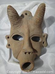 MaxSold Auction: VINTAGE ORIGINAL POTTERY HOWLING MASK - Ajax (Ontario, Canada) SELLER MANAGED Downsizing Online Auction - Noake Crescent