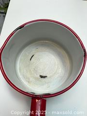 MaxSold Auction: Enamelware saucepan A - London (Ontario, Canada) PARTNER MANAGED Downsizing Online Auction - Bloomfield Drive