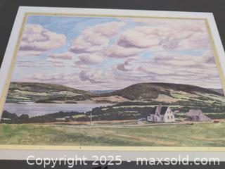 MaxSold Auction: Framed Watercolour Paintings - Signed B - London (Ontario, Canada) PARTNER MANAGED Downsizing Online Auction - Bloomfield Drive