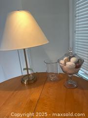 MaxSold Auction: Glass decor and lamp   A - London (Ontario, Canada) PARTNER MANAGED Downsizing Online Auction - Bloomfield Drive