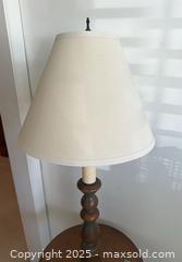MaxSold Auction: Wooden Floor Lamp.   B - London (Ontario, Canada) PARTNER MANAGED Downsizing Online Auction - Bloomfield Drive
