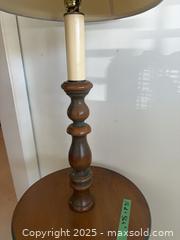 MaxSold Auction: Wooden Floor Lamp.   B - London (Ontario, Canada) PARTNER MANAGED Downsizing Online Auction - Bloomfield Drive
