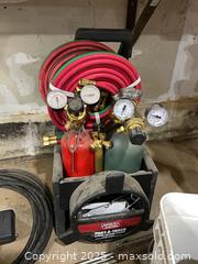 MaxSold Auction: Lincoln Electric Port-a-Torch Kit  - Kingston (Ontario, Canada) PARTNER MANAGED Downsizing Online Auction - Middle Road, Rural Route #6