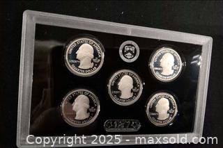 MaxSold Auction: 2018 United States Mint America the Beautiful Quarters Silver Proof Set - Frederick (Maryland, USA) PARTNER MANAGED Reseller Online Auction -  English Muffin Way