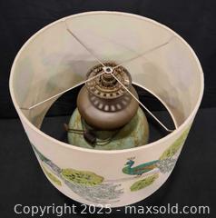 MaxSold Auction: Beautiful Peacock Lamp - Frederick (Maryland, USA) PARTNER MANAGED Reseller Online Auction -  English Muffin Way