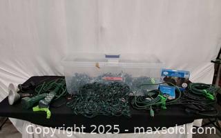 MaxSold Auction: Christmas Lights - Frederick (Maryland, USA) PARTNER MANAGED Reseller Online Auction -  English Muffin Way