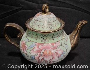 MaxSold Auction: Floral Tea Dish Set - Frederick (Maryland, USA) PARTNER MANAGED Reseller Online Auction -  English Muffin Way