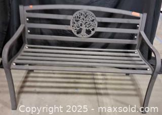 MaxSold Auction: Metal Outdoor Bench - Frederick (Maryland, USA) PARTNER MANAGED Reseller Online Auction -  English Muffin Way