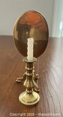 MaxSold Auction: Small brass candlestick with reflector - Ottawa (Ontario, Canada) SELLER MANAGED Downsizing Online Auction - Sharel Drive