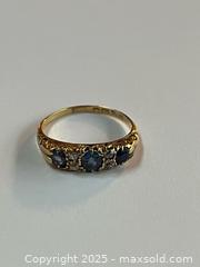 MaxSold Auction: Ladies sapphire, and diamond ring - Kingston (Ontario, Canada) PARTNER MANAGED Downsizing Online Auction - Metcalfe Avenue