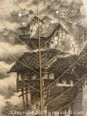 MaxSold Auction: Chinese leaf vein painting with national patent. - Vaughan (Ontario, Canada) SELLER MANAGED Downsizing Online Auction - Abell Avenue