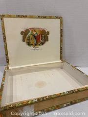 MaxSold Auction: Collection of empty premium cigar boxes  - Vaughan (Ontario, Canada) SELLER MANAGED Downsizing Online Auction - Abell Avenue