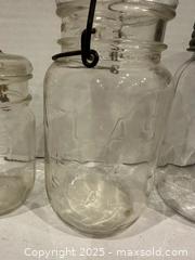 MaxSold Auction: Collection of vintage glass canning jars and closures - Vaughan (Ontario, Canada) SELLER MANAGED Downsizing Online Auction - Abell Avenue