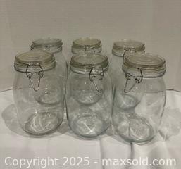 MaxSold Auction: Large IKEA Storage jars x6 - Vaughan (Ontario, Canada) SELLER MANAGED Downsizing Online Auction - Abell Avenue