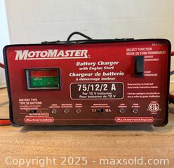 MaxSold Auction: Motomaster Battery Charger with Engine Start - Vaughan (Ontario, Canada) SELLER MANAGED Downsizing Online Auction - Abell Avenue