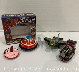 MaxSold Auction: Random Tin Toys NEW Lot #1 - Vaughan (Ontario, Canada) SELLER MANAGED Downsizing Online Auction - Abell Avenue