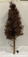 MaxSold Auction: Small Brown Christmas Tree with Lights - Vaughan (Ontario, Canada) SELLER MANAGED Downsizing Online Auction - Abell Avenue