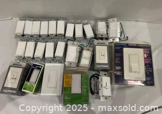 MaxSold Auction: Switches &#38; Dimmers Lot  - Vaughan (Ontario, Canada) SELLER MANAGED Downsizing Online Auction - Abell Avenue