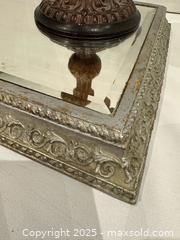 MaxSold Auction: Vintage Beveled Mirror in Frame and Candle Holder Lot - Vaughan (Ontario, Canada) SELLER MANAGED Downsizing Online Auction - Abell Avenue
