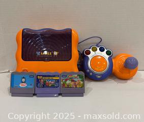 MaxSold Auction: VTech VSmile TV Learning System with 3 game cartridges - Vaughan (Ontario, Canada) SELLER MANAGED Downsizing Online Auction - Abell Avenue