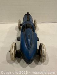 MaxSold Auction: World’s Fair Racer 1934 Hubley reproduction 9&#34; Replica Cast Iron Toy - Vaughan (Ontario, Canada) SELLER MANAGED Downsizing Online Auction - Abell Avenue