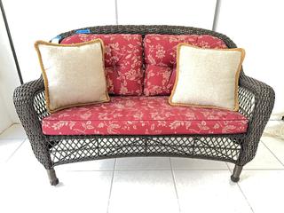 MaxSold Auction: Wicker Patio Bench. C - Lake Wales (Florida, USA) PARTNER MANAGED Estate Sale Online Auction - Birkdale Drive