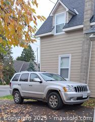 MaxSold Auction: 2010 Jeep Grand Cherokee A VIN: 1J4PR5GK0AC144439 - Ottawa (Ontario, Canada) PARTNER MANAGED Moving Online Auction - Manotick Main Street