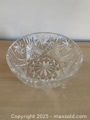 MaxSold Auction: Bohemia Pinwheel Crystal bowl - Mississauga (Ontario, Canada) SELLER MANAGED Moving Online Auction - Nahani Way