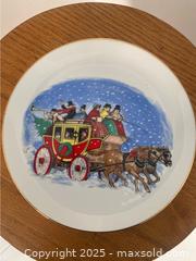 MaxSold Auction: Christmas-themed half-plates (4 pieces) - Mississauga (Ontario, Canada) SELLER MANAGED Moving Online Auction - Nahani Way