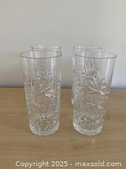 MaxSold Auction: Pinwheel - Highball glasses (4 pieces) - Mississauga (Ontario, Canada) SELLER MANAGED Moving Online Auction - Nahani Way