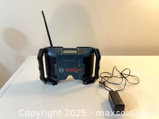 MaxSold Auction: Bosch PB120 Portable Radio (Model 3 601 D29 210) - Carleton Place  (Ontario, Canada) SELLER MANAGED Downsizing Online Auction -Goodwood Crescent