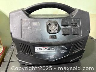 MaxSold Auction: MotoMaster Eliminator PowerBox Portable Battery Booster - Carleton Place  (Ontario, Canada) SELLER MANAGED Downsizing Online Auction -Goodwood Crescent