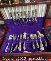 MaxSold Auction: Birks Regency Plate Louis de France Service for 8 - Ottawa (Ontario, Canada) SELLER MANAGED Reseller Online Auction -  Decarie Drive