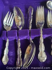 MaxSold Auction: Birks Regency Plate Louis de France Service for 8 - Ottawa (Ontario, Canada) SELLER MANAGED Reseller Online Auction -  Decarie Drive