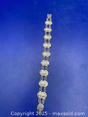 MaxSold Auction: Egyptian Sterling Scarab Bracelet  - Ottawa (Ontario, Canada) SELLER MANAGED Reseller Online Auction -  Decarie Drive