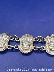 MaxSold Auction: Egyptian Sterling Scarab Bracelet  - Ottawa (Ontario, Canada) SELLER MANAGED Reseller Online Auction -  Decarie Drive