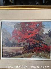 MaxSold Auction: Original Acrylic Painting by Dick Ferrier - Ottawa (Ontario, Canada) SELLER MANAGED Reseller Online Auction -  Decarie Drive