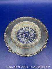 MaxSold Auction: Sterling Silver Butter Dish with Cut Glass Liner - Ottawa (Ontario, Canada) SELLER MANAGED Reseller Online Auction -  Decarie Drive