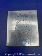MaxSold Auction: Sterling Silver Cigs Case - Ottawa (Ontario, Canada) SELLER MANAGED Reseller Online Auction -  Decarie Drive