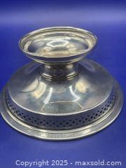 MaxSold Auction: Sterling Silver Footed Compote / Tazza with Reticulated Rim - Ottawa (Ontario, Canada) SELLER MANAGED Reseller Online Auction -  Decarie Drive
